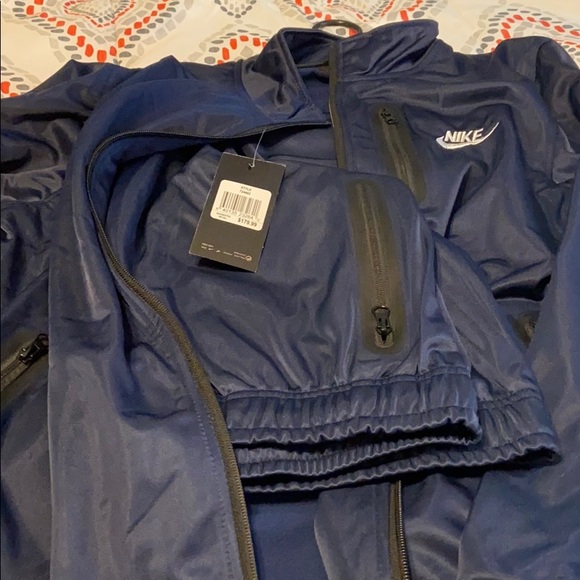 Royal blue Nike two piece sweatsuit - Picture 2 of 5